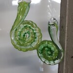 Glass Roots Fiddlehead Ornament