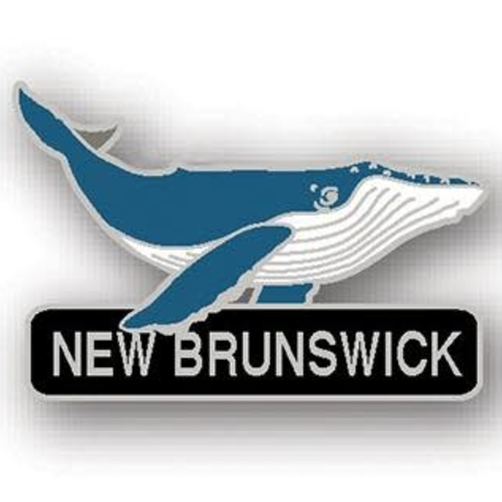 Lapel Pin New Brunswick Whale