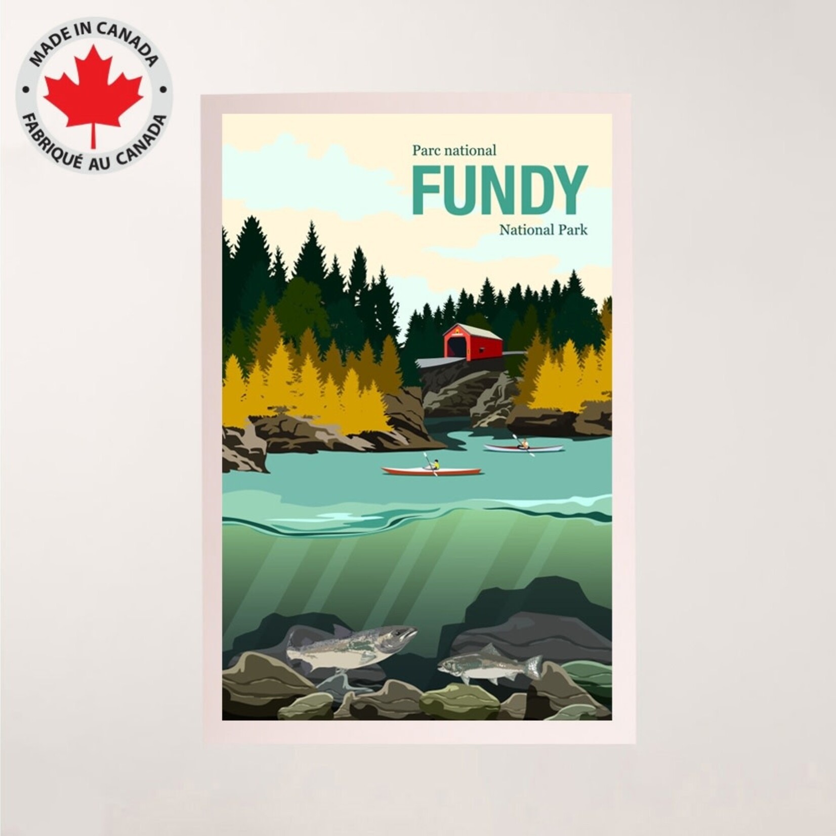 Parks Canada Vintage Poster