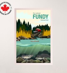 Parks Canada Vintage Poster