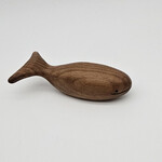 Hand Carved Wood Comfort Whale