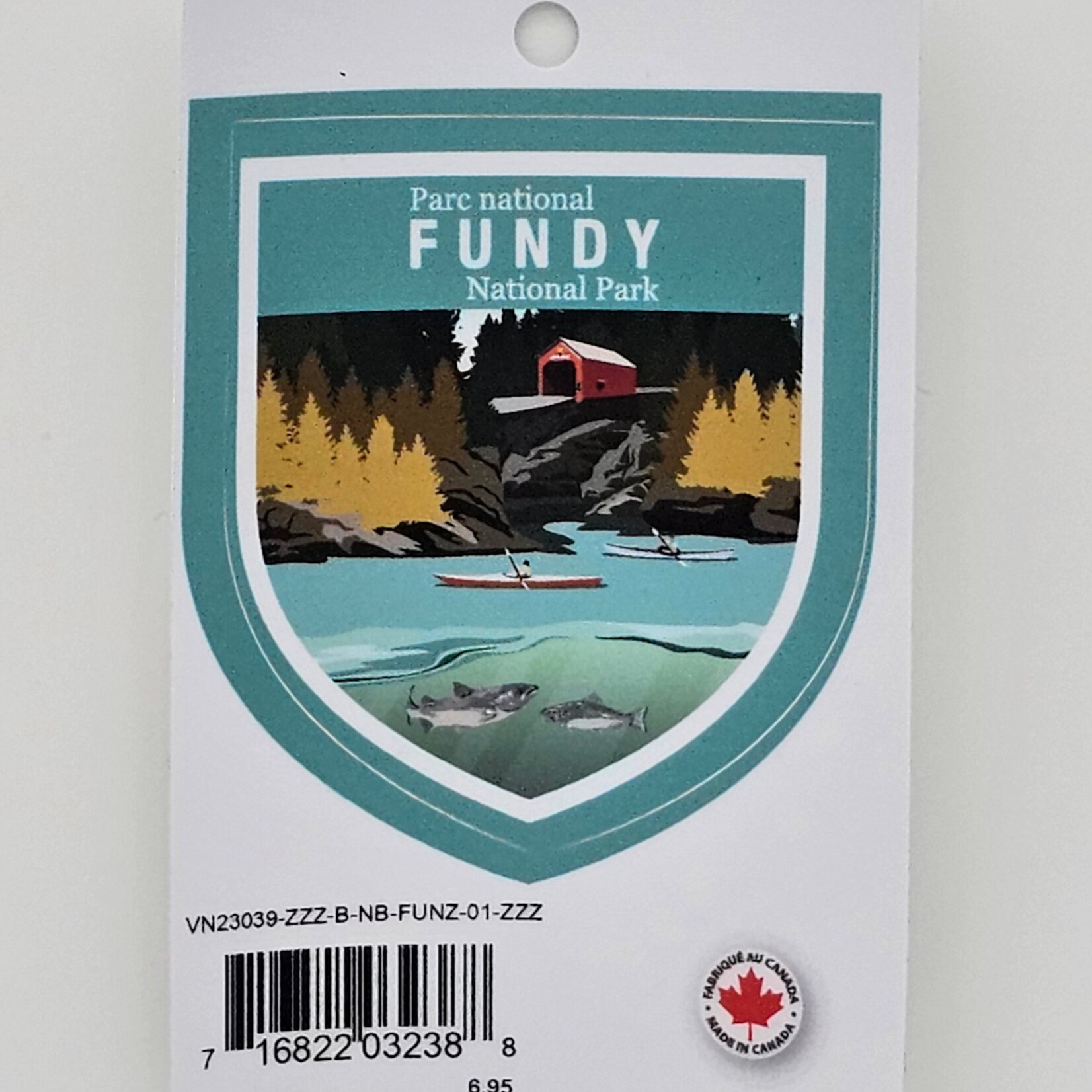 Vintage Fundy Sticker