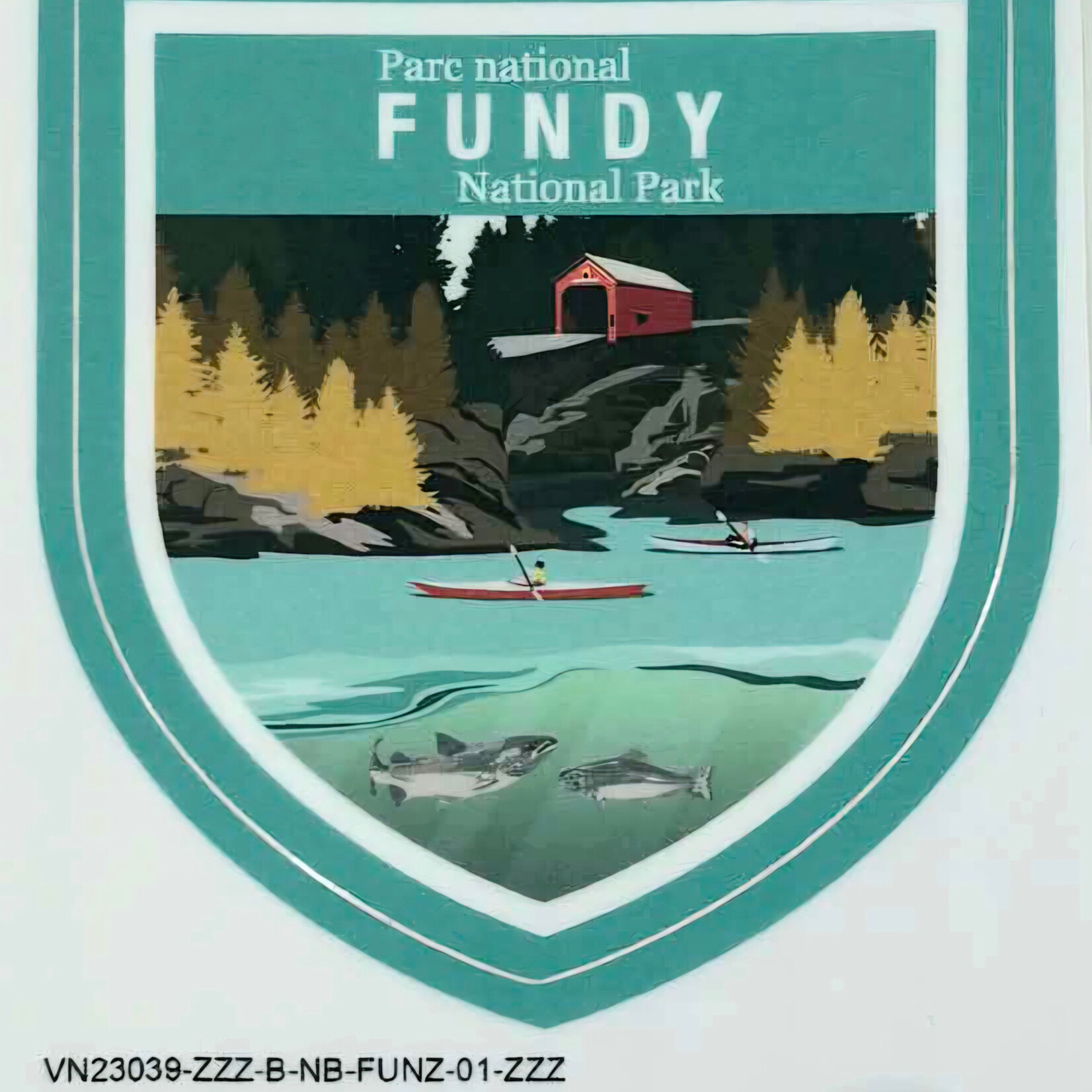 Vintage Fundy Sticker
