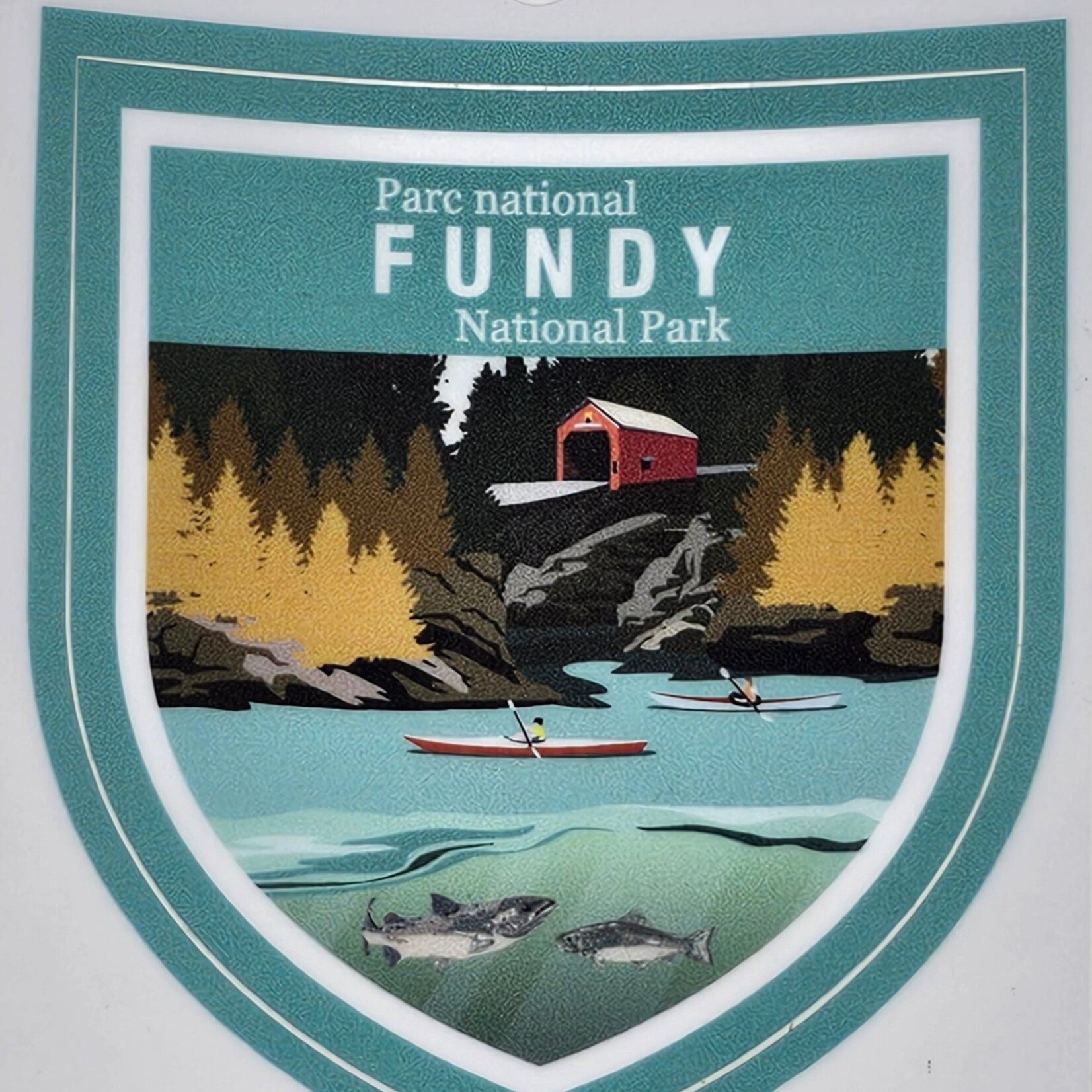 Vintage Fundy Sticker