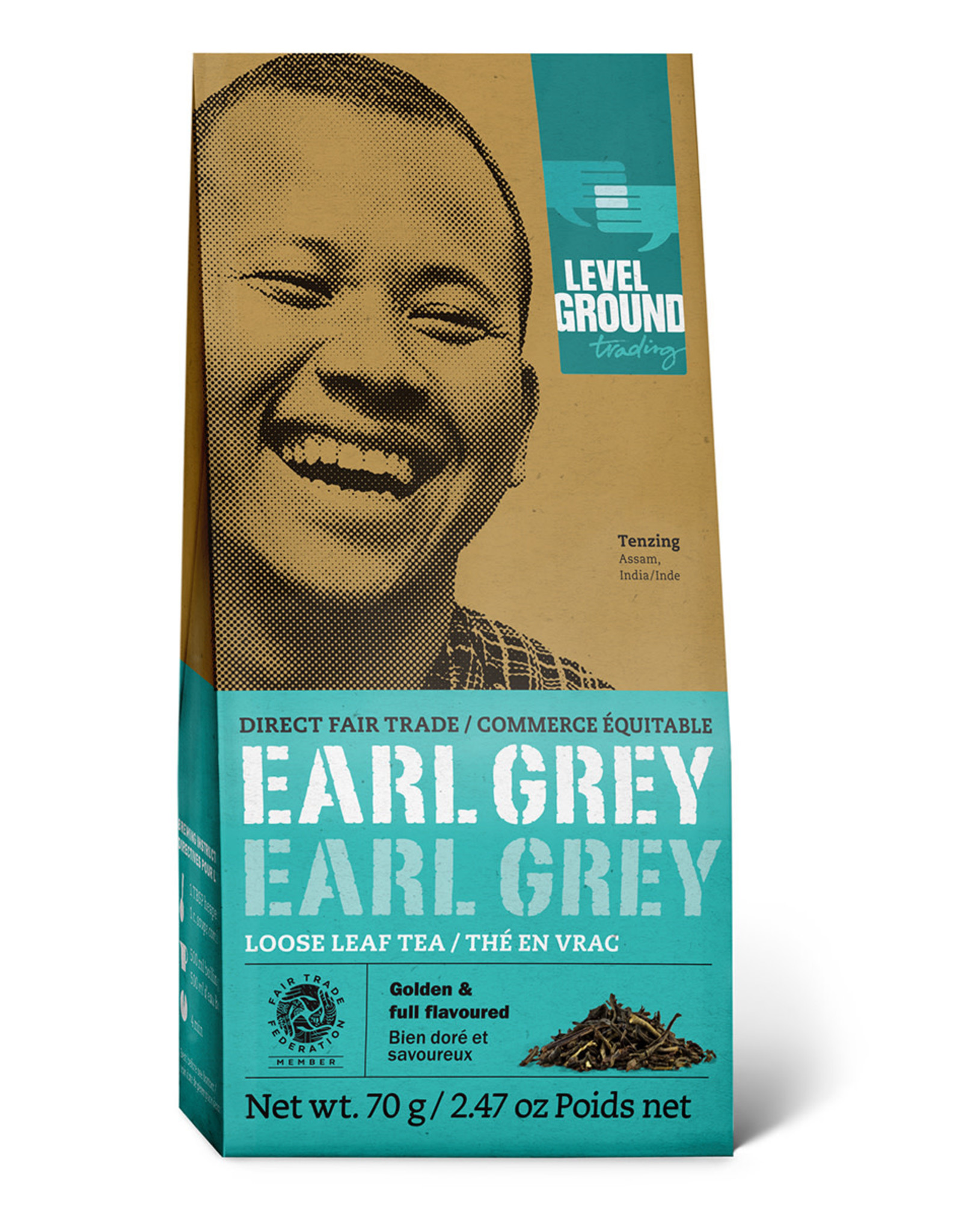 India Tea Level Ground Earl Grey Tea Loose - India