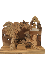 Ten Thousand Villages Small Olivewood Nativity - West Bank