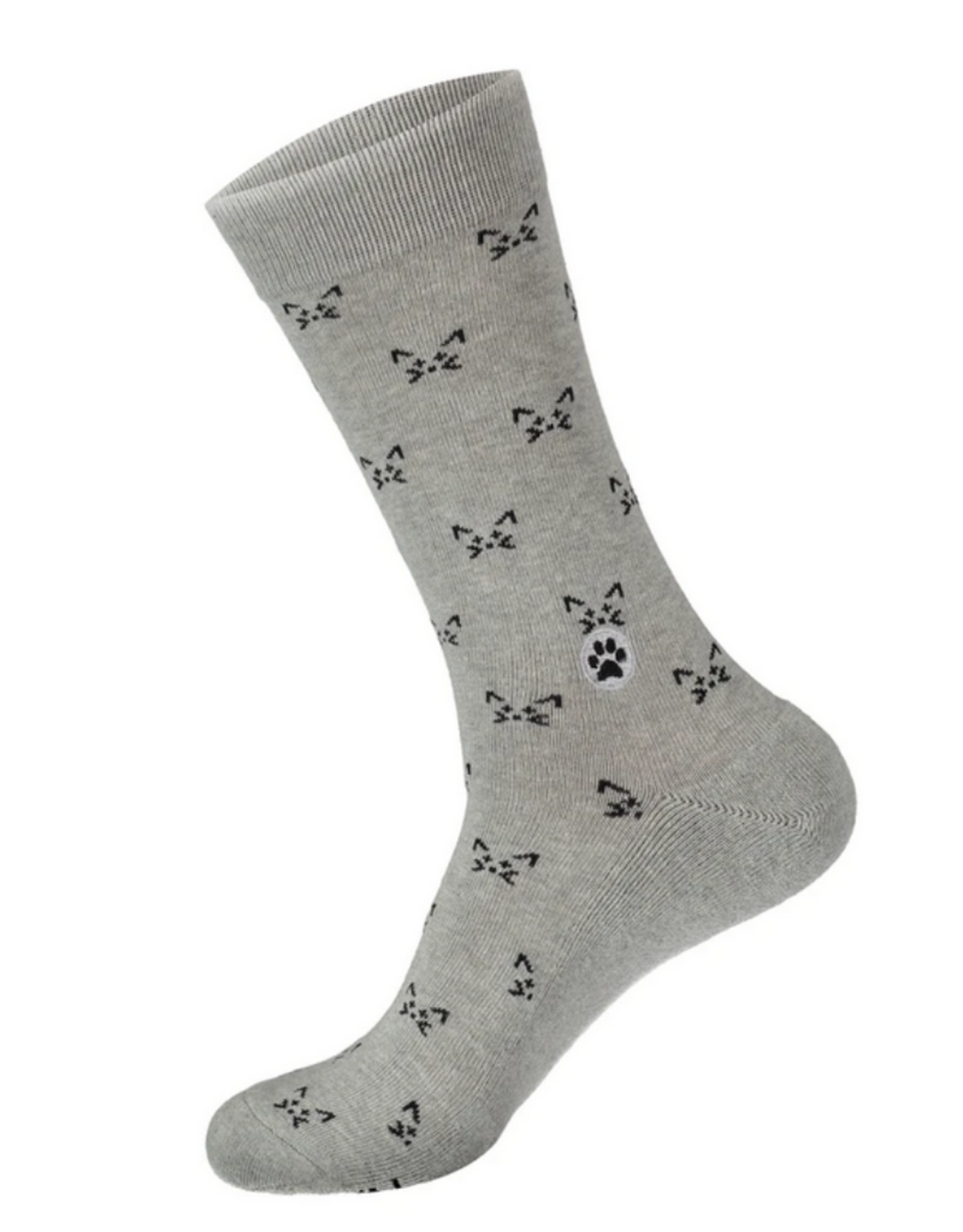 India Socks that Save Cats Grey S - India