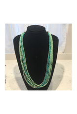 Ten Thousand Villages Teal Appeal Necklace