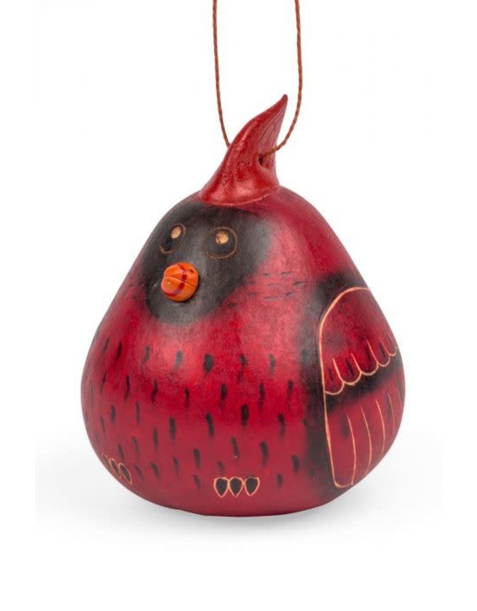 Peru Ornament Cardinal Gourd - Peru