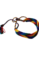 Friendship Bracelet Wide Silk - Guatemala