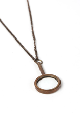 India Magnifying Glass Necklace-India
