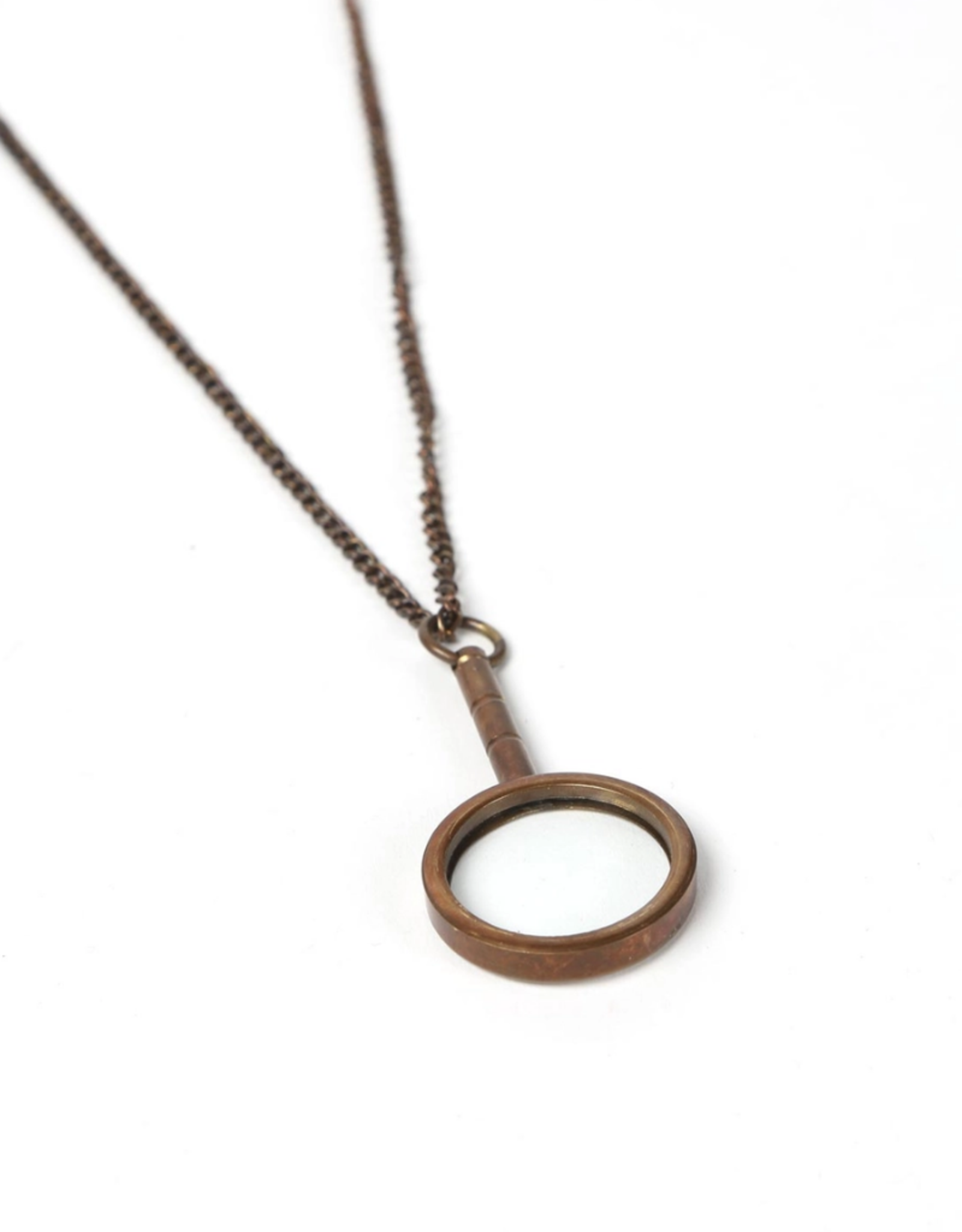 India Magnifying Glass Necklace-India