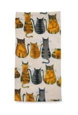 India Tea Towel Cats About It - India