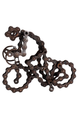 Ten Thousand Villages USA Recycled Bike Chain Sculpture