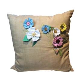 Flower Patch Cushion Cover - Nepal
