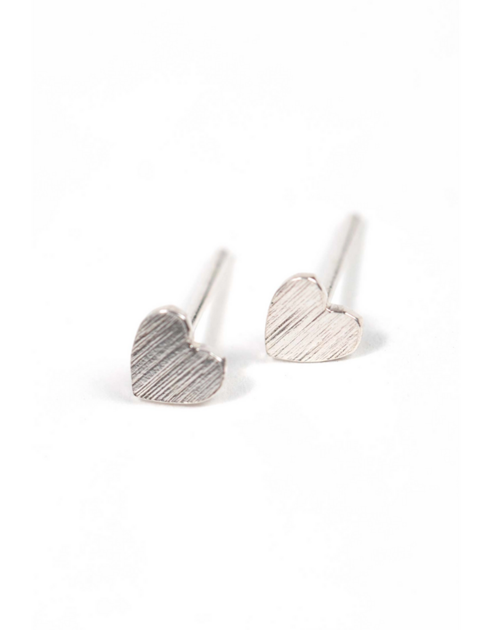 Indonesia Earrings Charming Heart Studs - Indonesia