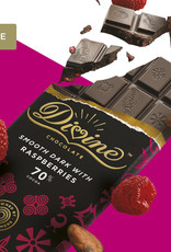 Ghana Divine Dark Chocolate with Raspberries