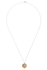 Peru Silver & Gold Duet Necklace - Peru