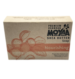 Moyaa Shea Butter Shea Soap Nourishing, Unscented - Uganda