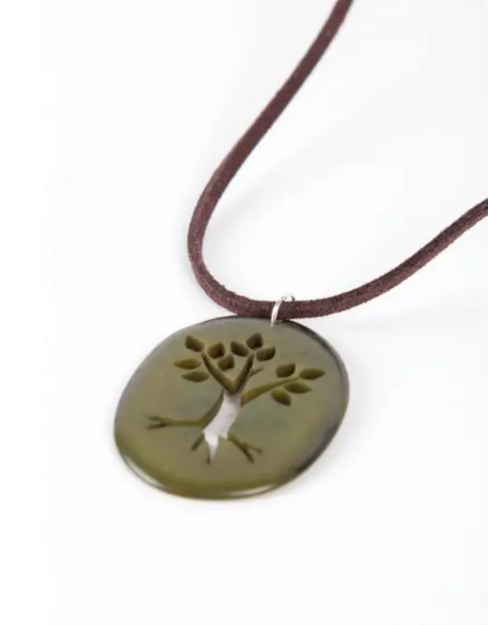 Colombia Necklace Tagua Tree of Life - Colombia