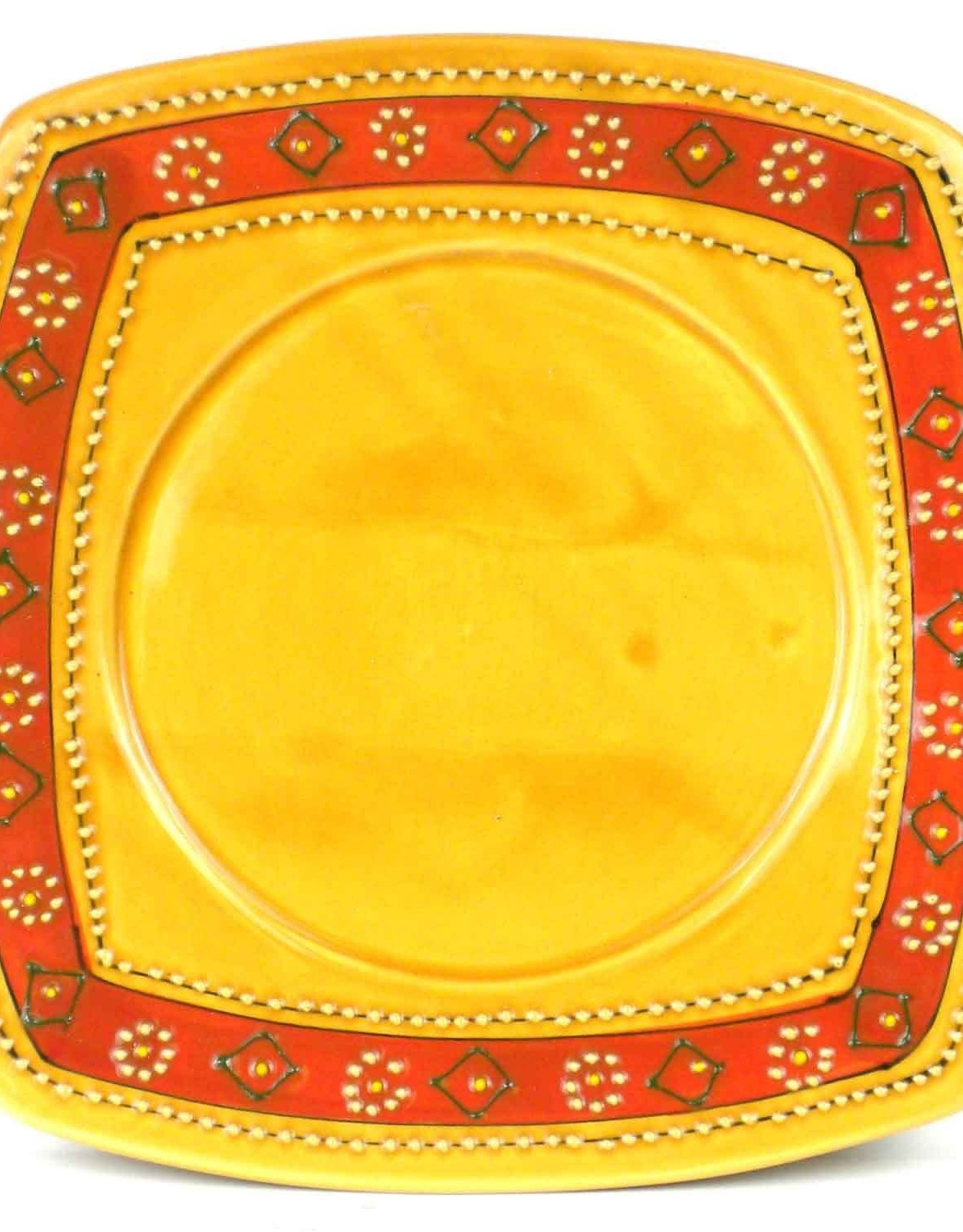 Mexico Plate Square 25cm Encantada - Mexico