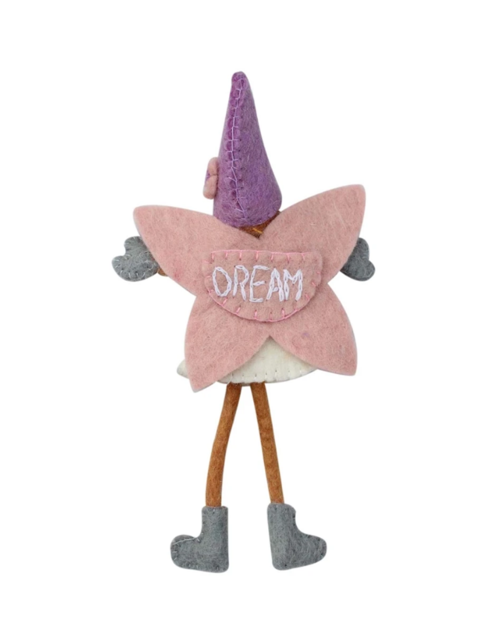 Global Crafts Cocoa Felt Tooth Fairy Pillow - Nepal