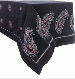 India Tablecloth Paisley Petals - India India Tablecloth Paisley Petals - India