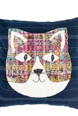 TTV USA Heads or Tails Cat Pillow - Guatemala