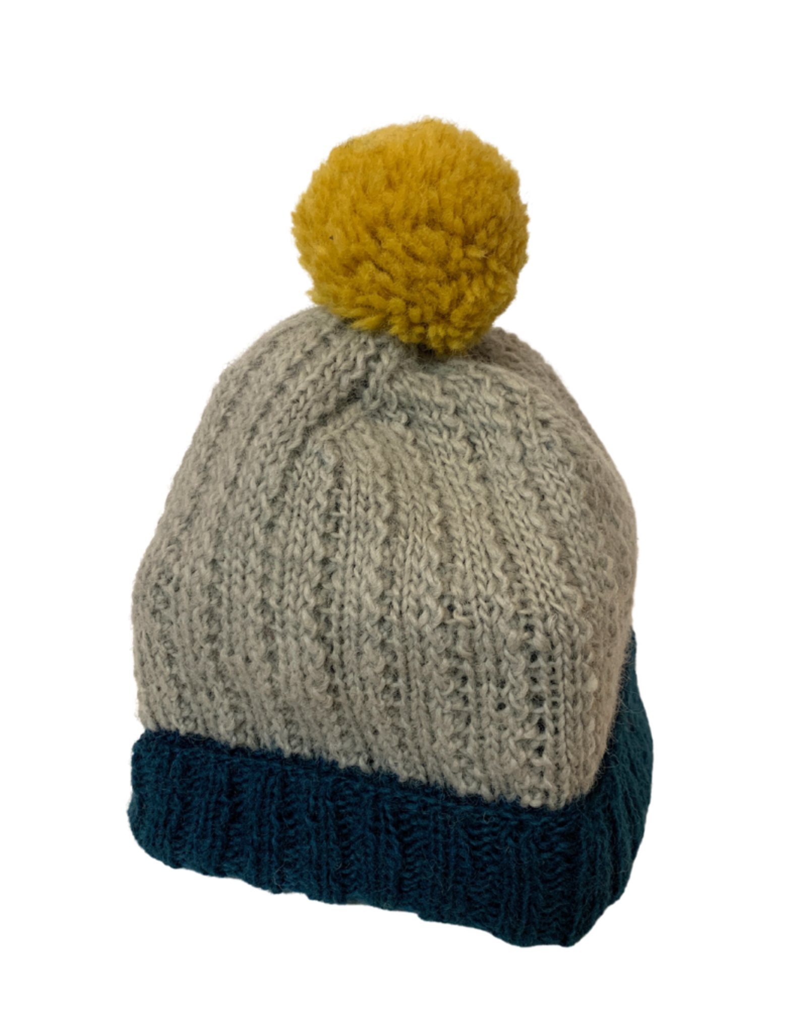 Wool Hat with Popom - Nepal