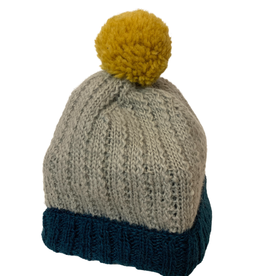 Wool Hat with Pompom - Nepal