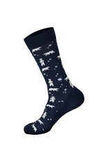 India Socks that Protect the Arctic Blue M - India