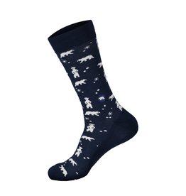 India Socks that Protect the Arctic Blue M - India
