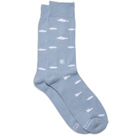 India Socks That Support Mental Health Light Blue (Small) - India
