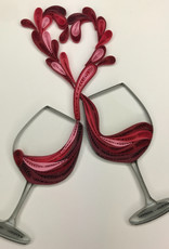 Vietnam Quilled Card A Toast of Love