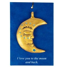 Ten Thousand Villages USA Ornament To the Moon & Back - Nepal