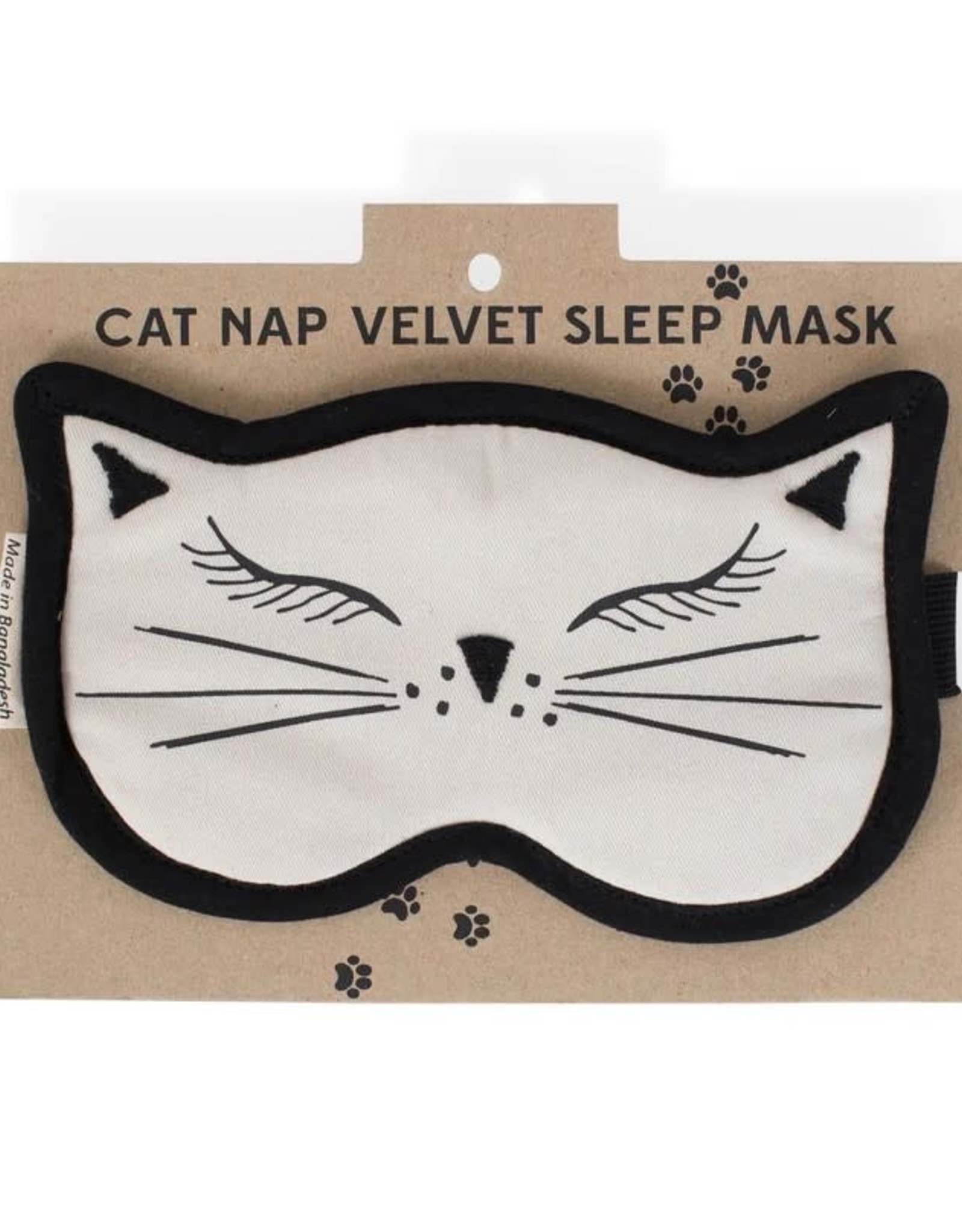 Bangladesh Sleep Mask Cat Nap Velvet - Bangladesh
