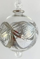 Egypt Silver Garland Hand Blown Glass - Egypt