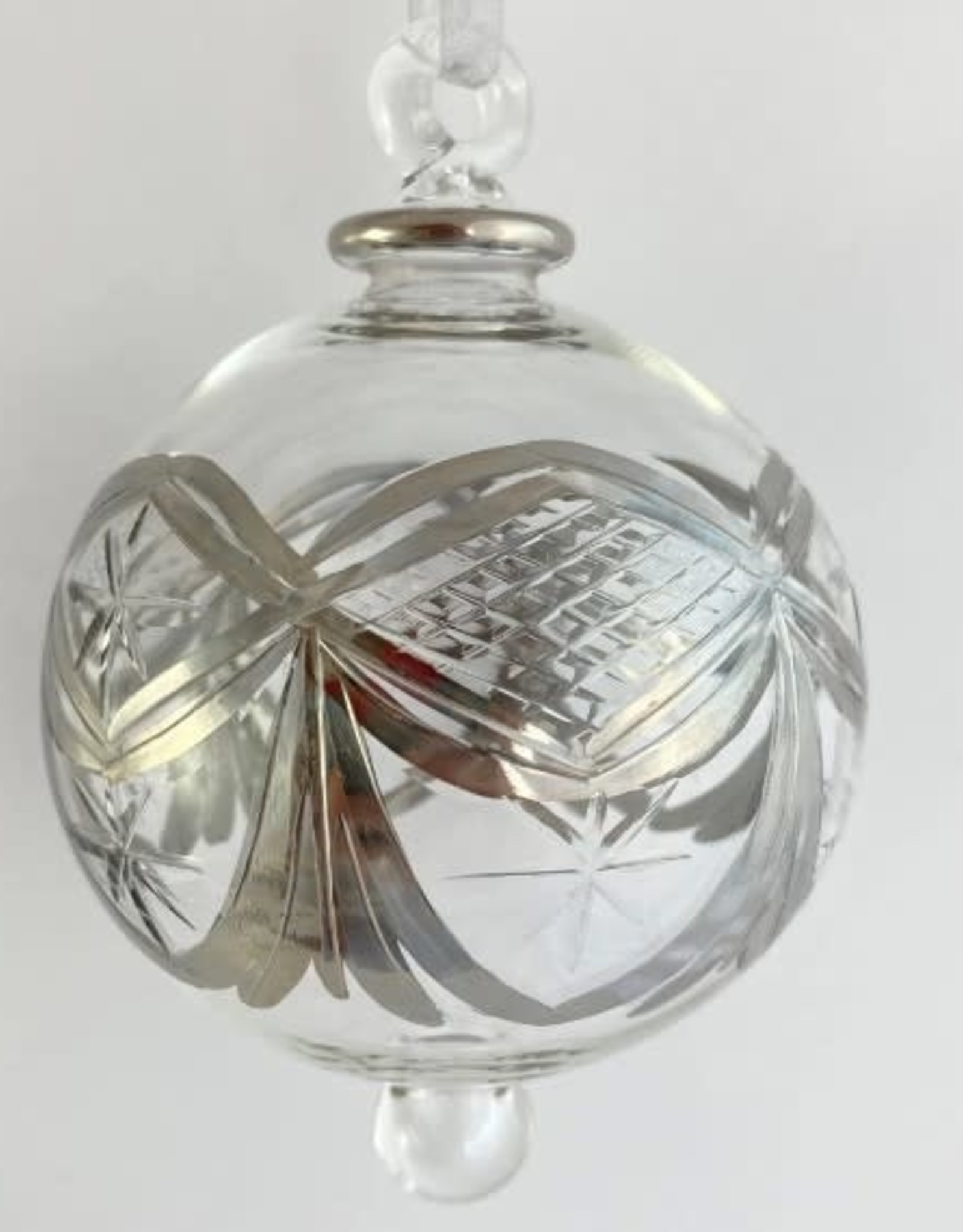 Egypt Silver Garland Hand Blown Glass - Egypt