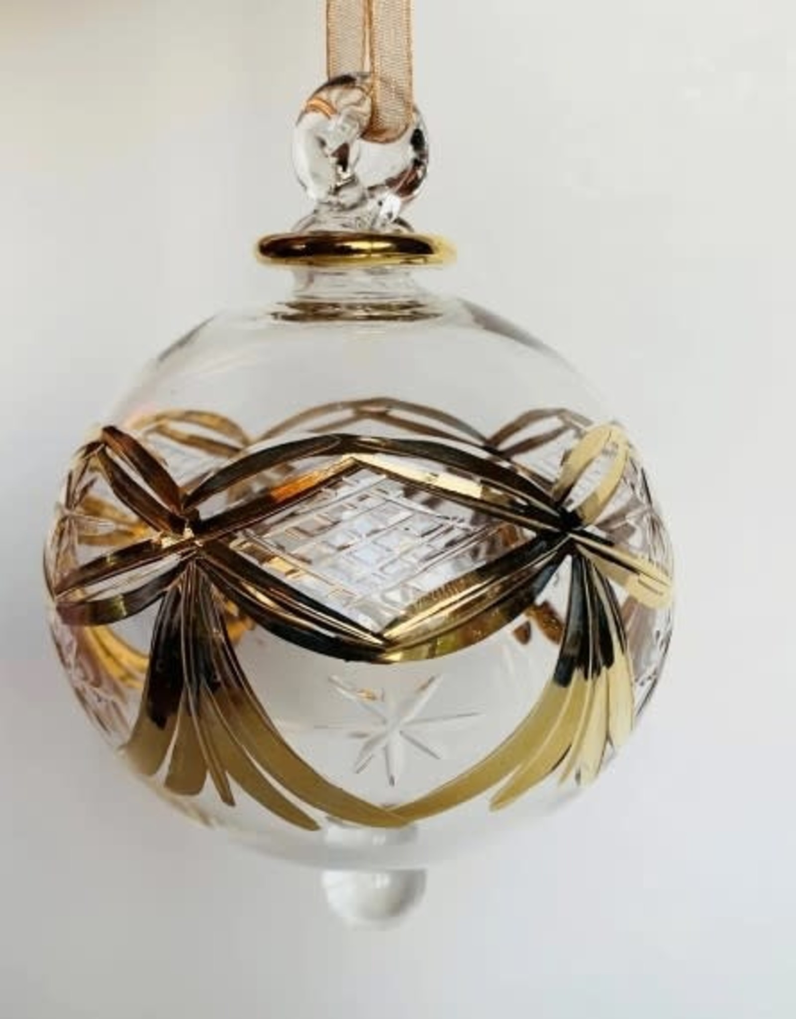 Egypt Gold Garland  Hand Blown Glass - Egypt