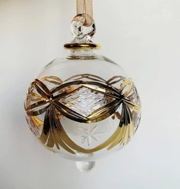 Egypt Gold Garland  Hand Blown Glass - Egypt