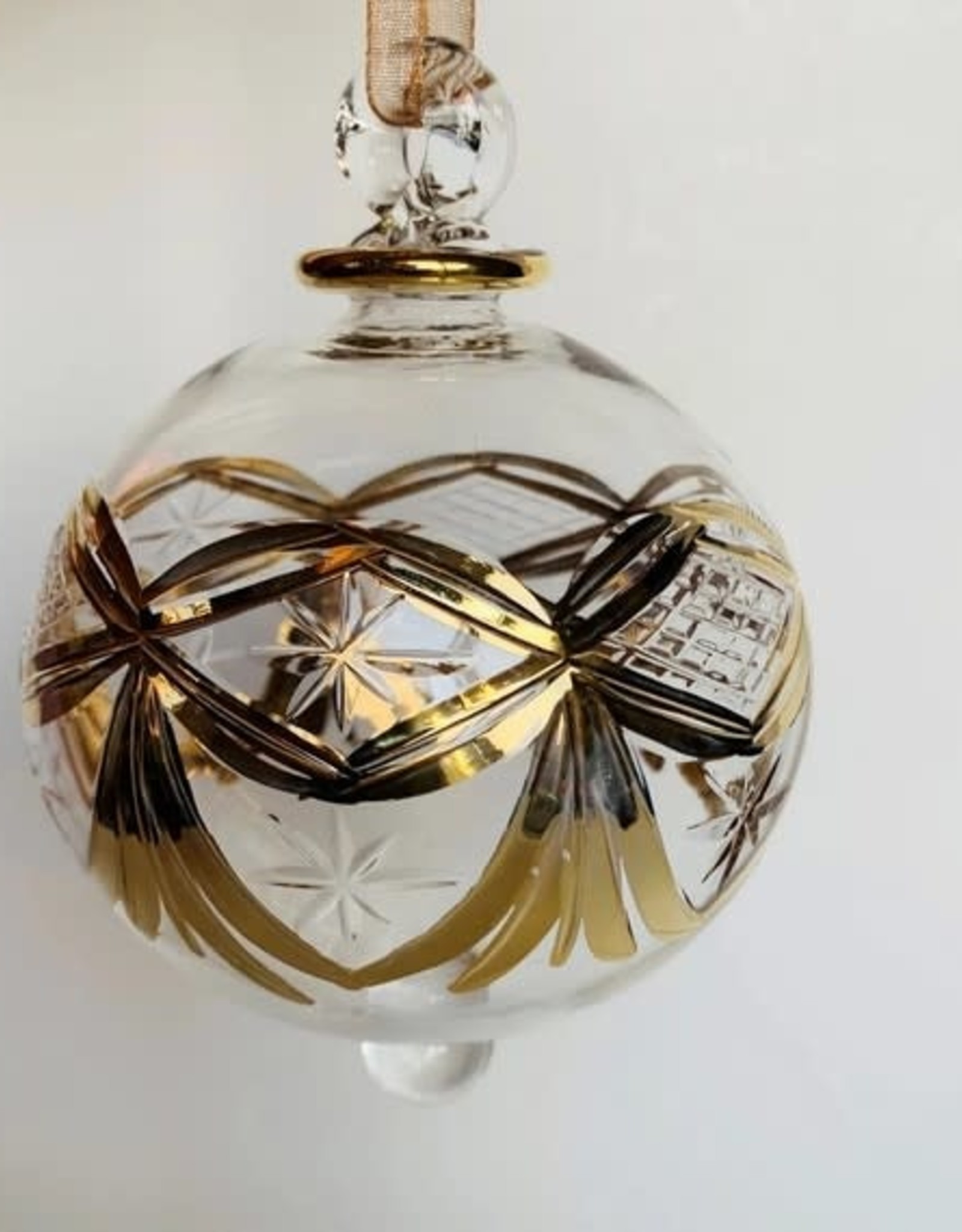 Egypt Gold Garland  Hand Blown Glass - Egypt