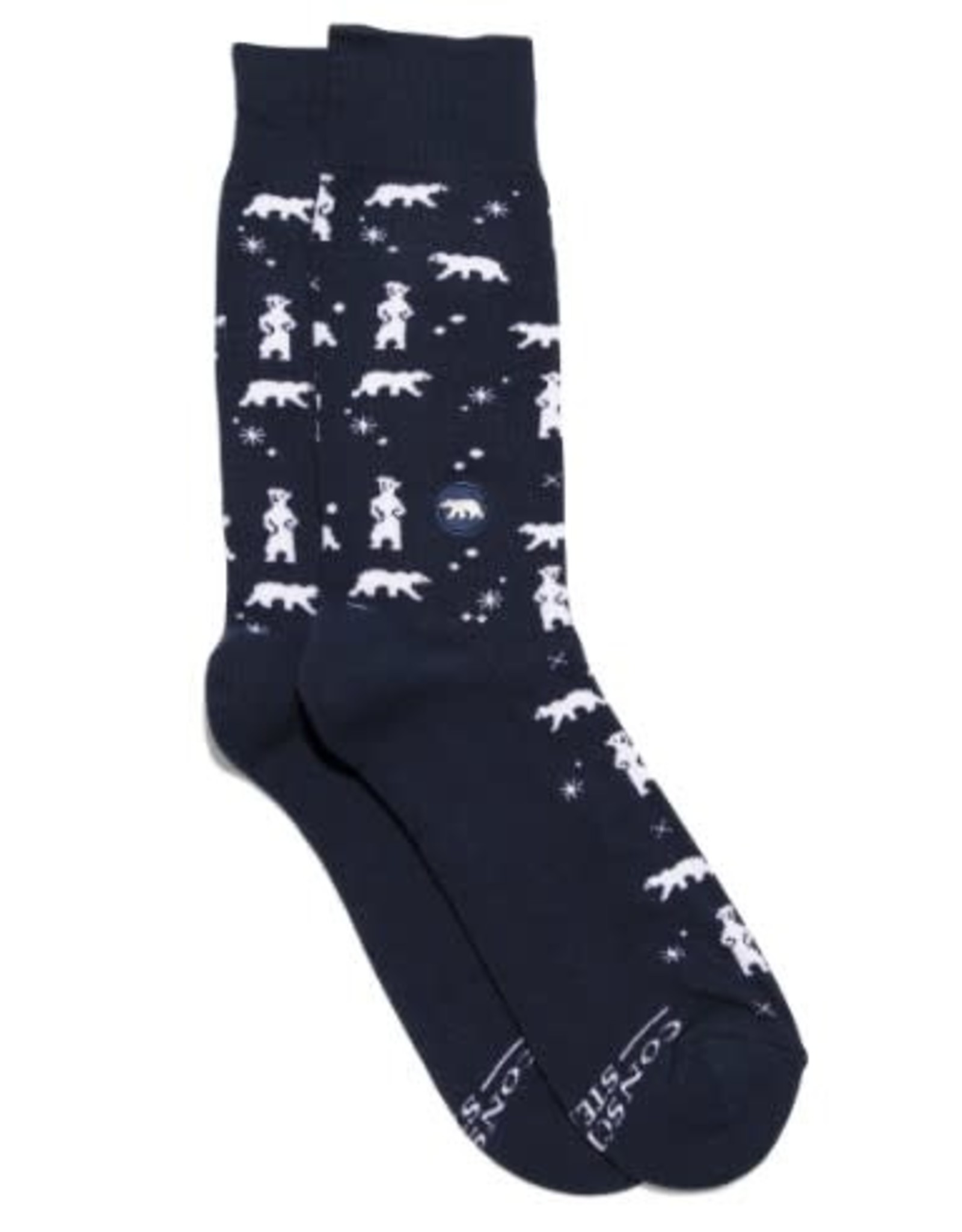 India Socks that Protect the Arctic Blue M - India