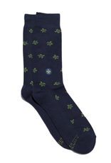 India Socks that Protect Turtles M Navy - India