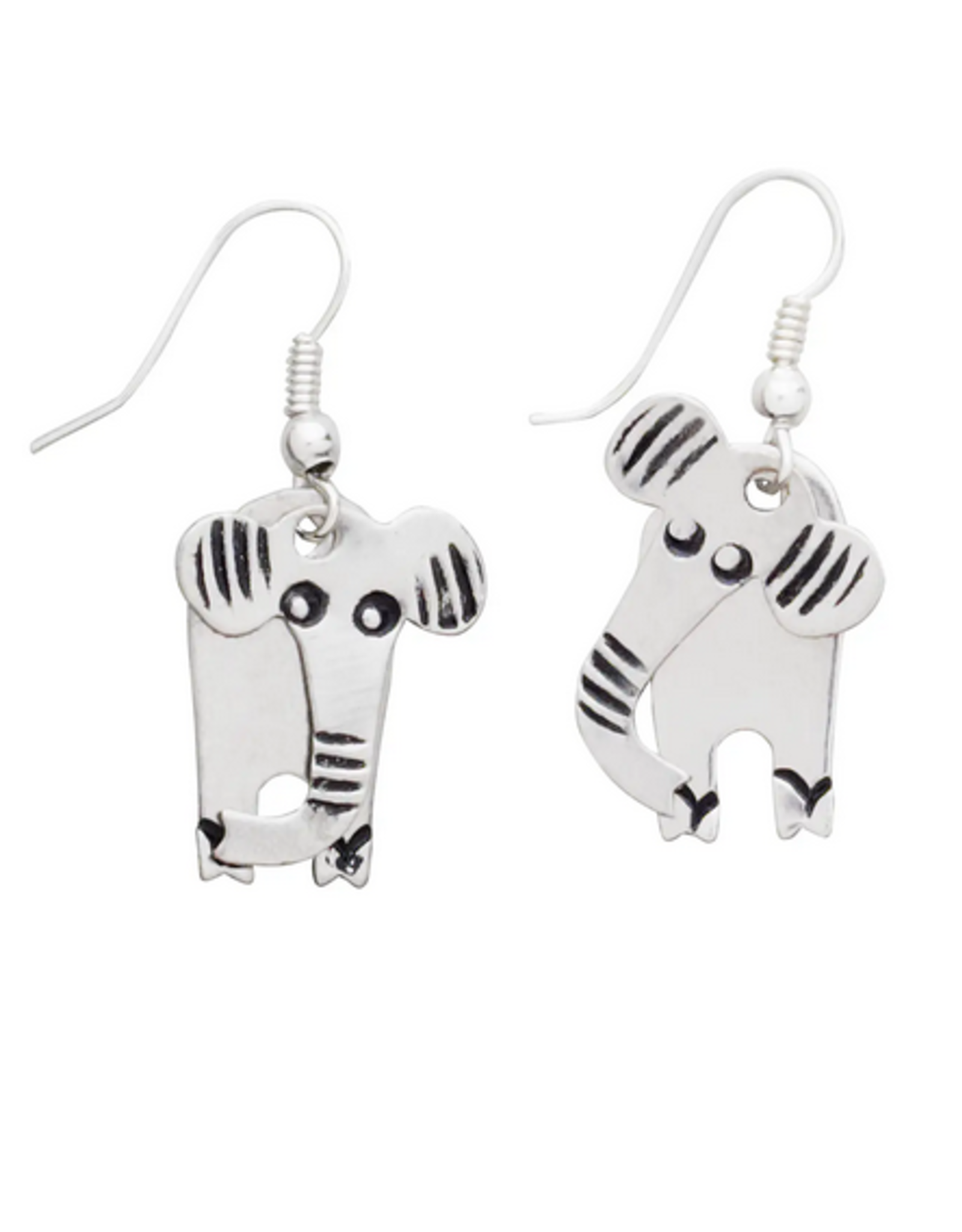 India Earrings Elephant - India