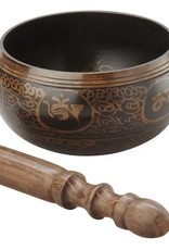 Nepal Singing Bowl Inscribed - Nepal