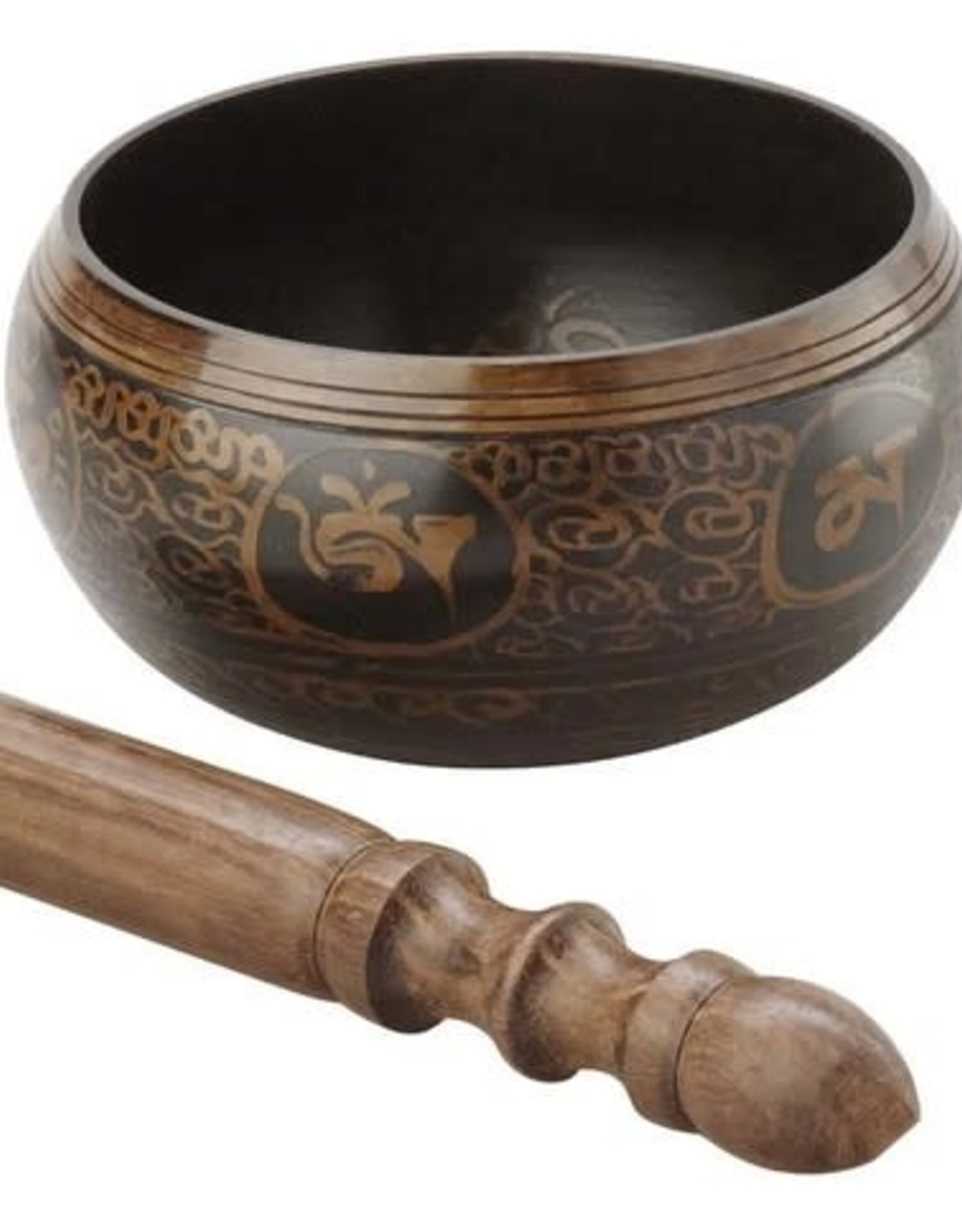 Nepal Singing Bowl Inscribed - Nepal