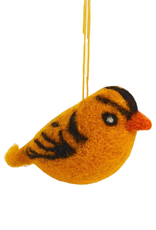 Nepal Ornament Felt Gold Finch - Nepal