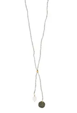India Necklace Moonbeam Lariat - India