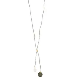 India Necklace Moonbeam Lariat - India