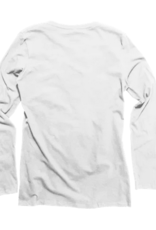 Goex White Cotton T Shirt Long Sleeve M -USA/Haiti
